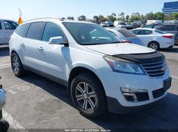 2017 CHEVROLET TRAVERSE 1LT White  Gasoline 1GNKRGKD5HJ107730 photo #2