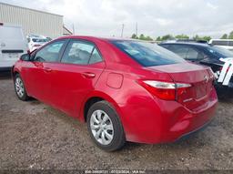 2015 TOYOTA COROLLA LE Red  Gasoline 2T1BURHE1FC468898 photo #4