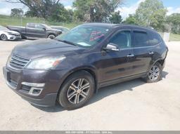 2015 CHEVROLET TRAVERSE 1LT Black  Gasoline 1GNKVGKD2FJ177887 photo #3