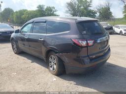 2015 CHEVROLET TRAVERSE 1LT Black  Gasoline 1GNKVGKD2FJ177887 photo #4