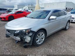 2020 CHEVROLET IMPALA FWD LT Silver  Gasoline 1G11Z5S35LU102947 photo #3