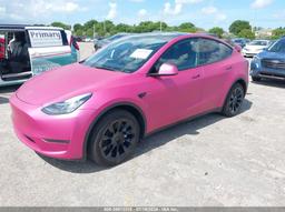 2023 TESLA MODEL Y Pink  Electric 7SAYGDEE2PA128861 photo #3