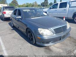 2006 MERCEDES-BENZ S 500 Gray  Gasoline WDBNG75J86A467938 photo #2