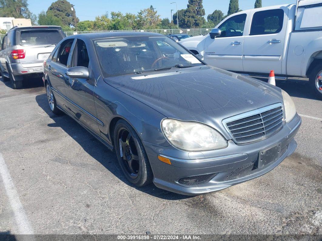 2006 MERCEDES-BENZ S 500 Gray  Gasoline WDBNG75J86A467938 photo #1