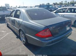 2006 MERCEDES-BENZ S 500 Gray  Gasoline WDBNG75J86A467938 photo #4