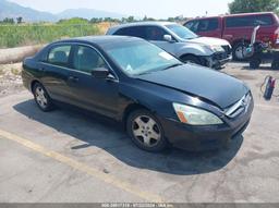 2007 HONDA ACCORD 2.4 EX Black  Gasoline 1HGCM56757A174333 photo #2