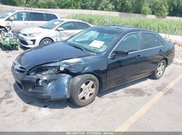 2007 HONDA ACCORD 2.4 EX Black  Gasoline 1HGCM56757A174333 photo #3