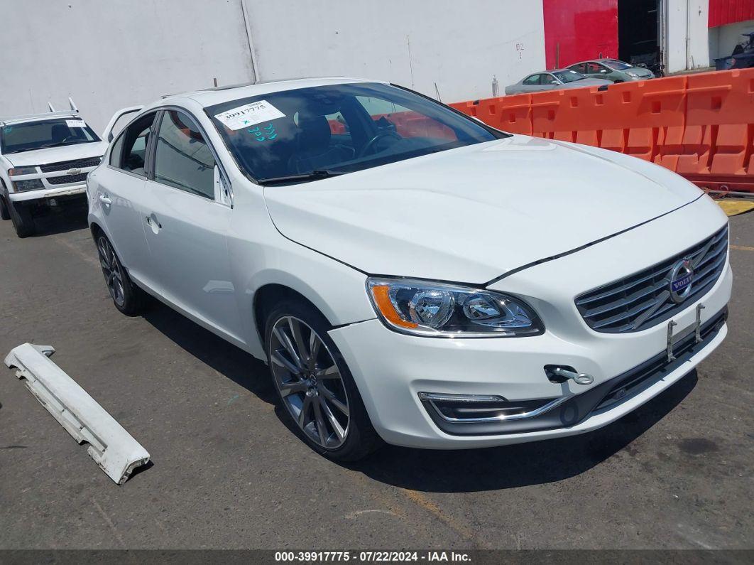 2015 VOLVO S60 T5 PREMIER White  Gasoline YV140MFK7F2335586 photo #1