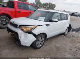 2014 KIA SOUL White  Gasoline KNDJN2A25E7032667 photo #3