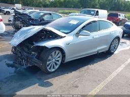 2018 TESLA MODEL S 100D/75D/P100D Gray  Electric 5YJSA1E24JF256795 photo #3