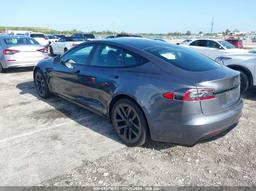 2021 TESLA MODEL S LONG RANGE DUAL MOTOR ALL-WHEEL DRIVE Gray  Electric 5YJSA1E51MF430059 photo #4