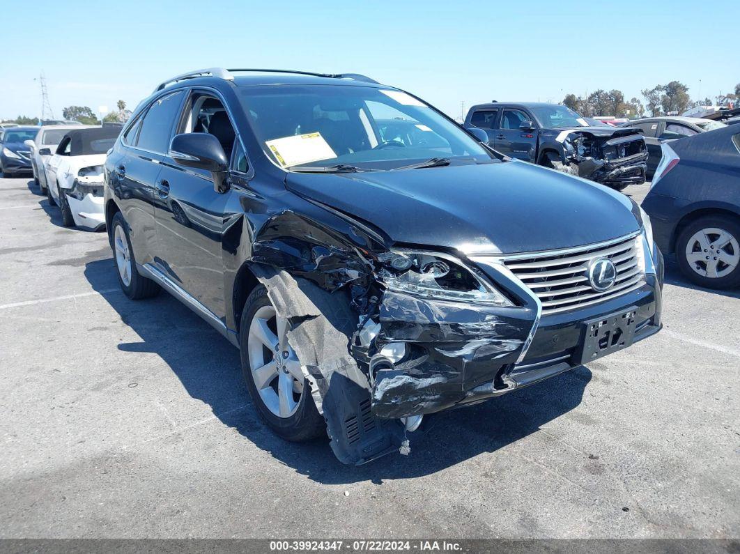 2014 LEXUS RX 350 Black  Gasoline 2T2ZK1BA9EC148878 photo #1