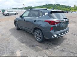 2021 KIA SELTOS S Gray  Gasoline KNDEUCAA4M7105818 photo #4