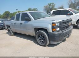 2015 CHEVROLET SILVERADO 1500 WT Silver  Gasoline 1GCVKPEH5FZ247901 photo #2