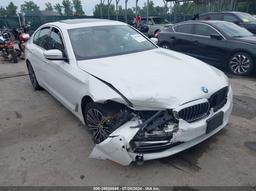 2017 BMW 540I XDRIVE White  Gasoline WBAJE7C3XHG887854 photo #2