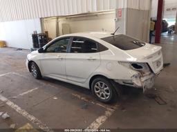 2013 HYUNDAI ACCENT GLS White  Gasoline KMHCT4AEXDU295253 photo #4