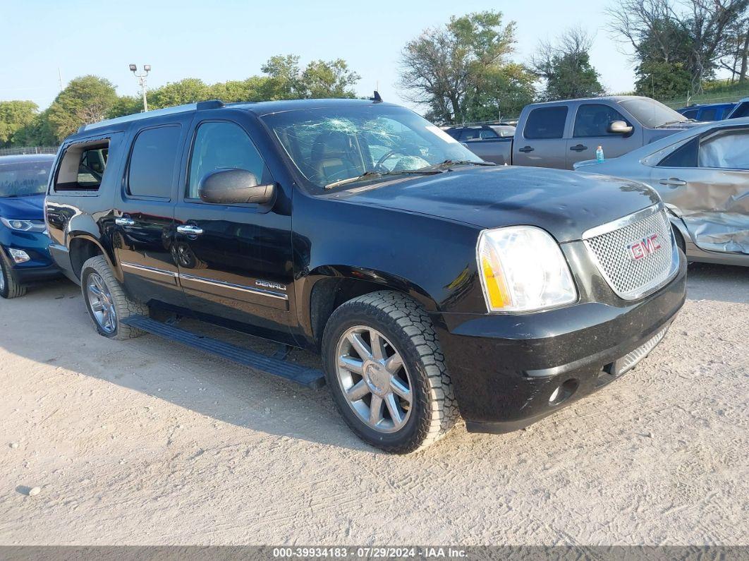 2014 GMC YUKON XL 1500 DENALI Black  Flexible Fuel 1GKS2MEF9ER157640 photo #1