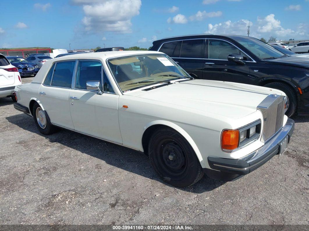 1988 ROLLS-ROYCE SILVER SPIRIT Cream  Gasoline SCAZS02A9JCX24476 photo #1