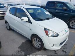 2015 MITSUBISHI MIRAGE ES/RF White  Gasoline ML32A4HJ6FH004979 photo #2