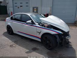 2018 BMW M3 White  Gasoline WBS8M9C57J5L71494 photo #2