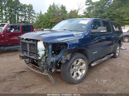 2020 RAM 1500 Blue  Gasoline 1C6RREFT9LN386055 photo #3