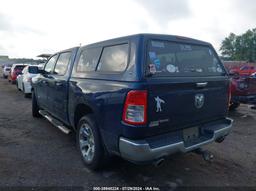 2020 RAM 1500 Blue  Gasoline 1C6RREFT9LN386055 photo #4