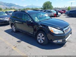 2011 SUBARU OUTBACK 2.5I LIMITED Black  Gasoline 4S4BRBJC4B3383635 photo #2