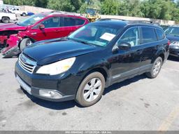 2011 SUBARU OUTBACK 2.5I LIMITED Black  Gasoline 4S4BRBJC4B3383635 photo #3