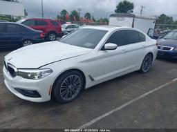 2018 BMW 540I XDRIVE White  Gasoline WBAJE7C5XJG891054 photo #3