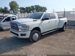 2022 RAM 3500 LARAMIE MEGA CAB 4X4 6'4 BOX White  Diesel 3C63RRML0NG421237 photo #3