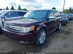 2011 FORD FLEX LIMITED Burgundy  Gasoline 2FMHK6DTXBBD04602 photo #3