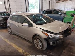 2017 KIA FORTE LX Silver  Gasoline KNAFK5A80H5731092 photo #2