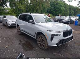 2023 BMW X7 M60I Gray  Gasoline 5UX33EM02P9R02164 photo #2