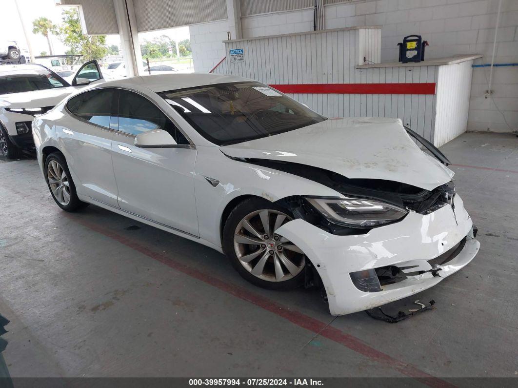 2016 TESLA MODEL S 60D/70D/75D/85D/90D White  Electric 5YJSA1E2XGF148979 photo #1