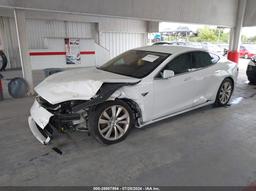 2016 TESLA MODEL S 60D/70D/75D/85D/90D White  Electric 5YJSA1E2XGF148979 photo #3