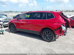 2023 VOLKSWAGEN TIGUAN 2.0T SE Red  Gasoline 3VVNB7AX6PM086251 photo #4