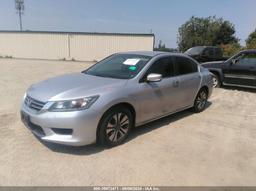 2013 HONDA ACCORD LX Silver  Gasoline 1HGCR2F34DA175126 photo #3