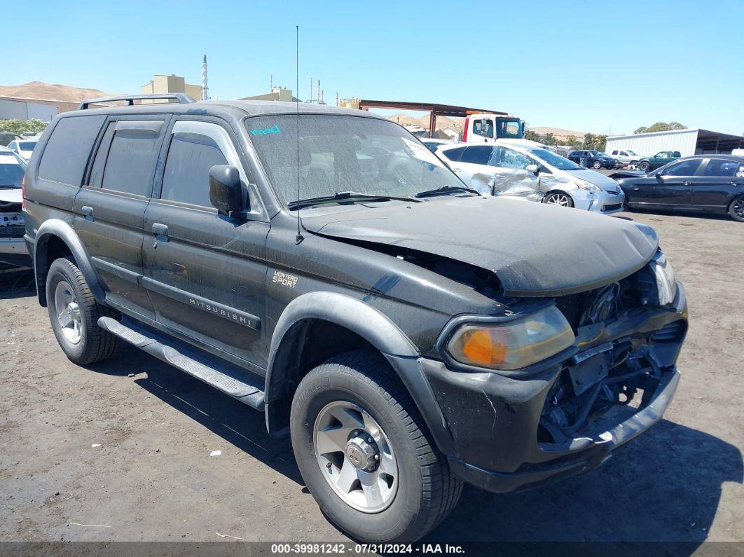 2002 MITSUBISHI MONTERO SPORT ES/LS Beige  Gasoline JA4LS21HX2J041170 photo #1