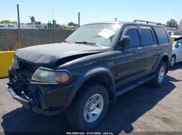 2002 MITSUBISHI MONTERO SPORT ES/LS Beige  Gasoline JA4LS21HX2J041170 photo #3