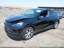 2023 TESLA MODEL Y AWD/LONG RANGE DUAL MOTOR ALL-WHEEL DRIVE Black  Electric 7SAYGAEE1PF840103 photo #3