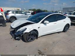 2023 TESLA MODEL 3 REAR-WHEEL DRIVE White  Electric 5YJ3E1EA8PF477860 photo #3