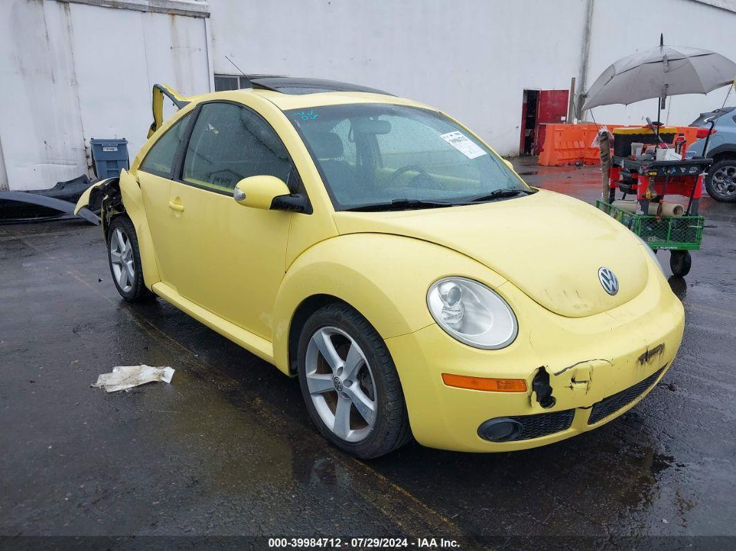 2007 VOLKSWAGEN NEW BEETLE 2.5 Yellow  Gasoline 3VWSW31CX7M510894 photo #1