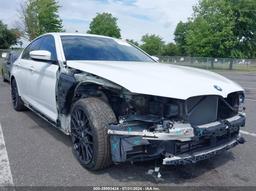 2018 BMW 540I XDRIVE White  Gasoline WBAJE7C52JWC56032 photo #2