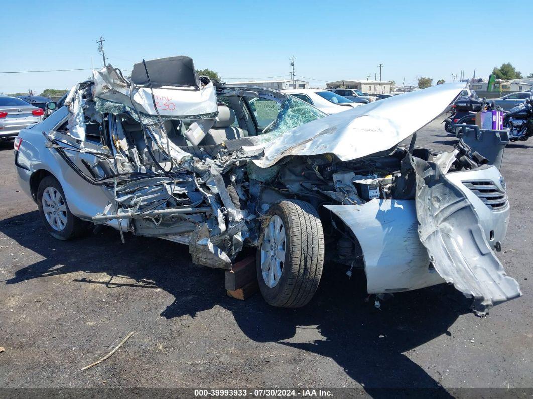 2007 TOYOTA CAMRY HYBRID Silver  Hybrid JTNBB46K073034253 photo #1