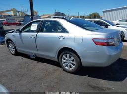 2007 TOYOTA CAMRY HYBRID Silver  Hybrid JTNBB46K073034253 photo #4