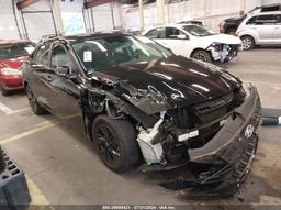 2022 HYUNDAI ELANTRA SEL Black  Gasoline KMHLM4AG1NU259919 photo #2