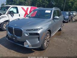 2024 BMW X7 XDRIVE40I Gray  Gasoline 5UX23EM04R9S07358 photo #3