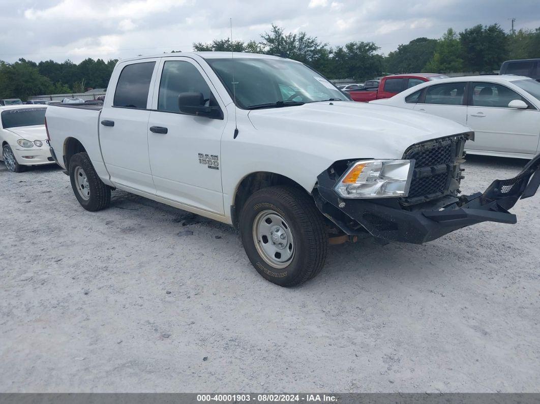 2022 RAM 1500 CLASSIC TRADESMAN  4X2 5'7 BOX White  Flexible Fuel 3C6RR6KG0NG172601 photo #1