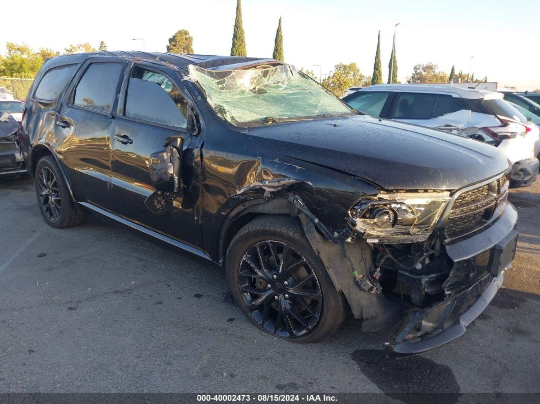 2015 DODGE DURANGO R/T Black  Gasoline 1C4SDHCT6FC902693 photo #1