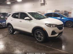 2021 BUICK ENCORE GX AWD SELECT White  Gasoline KL4MMESL7MB162559 photo #2